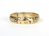 Fede-Ring, gold, von vorne
