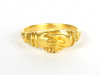 Fede-Ring, gold, von vorne